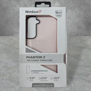G7. Nimbus9 Phantom 2 Case for Samsung Galaxy S22+ 5G 3D Hexa Flamingo See Descr